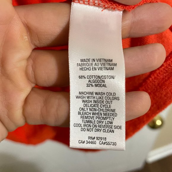 Juicy Couture Terrycloth Vintage Orange Mini Dress - Picture 3 of 5